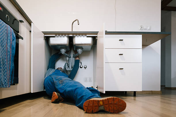 Professional Leak Detection technician working in Forney, TX